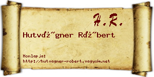 Hutvágner Róbert névjegykártya